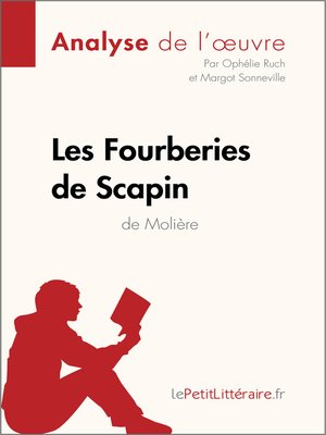 cover image of Les Fourberies de Scapin de Molière (Analyse de l'oeuvre)